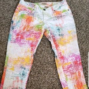 Multi colored pants